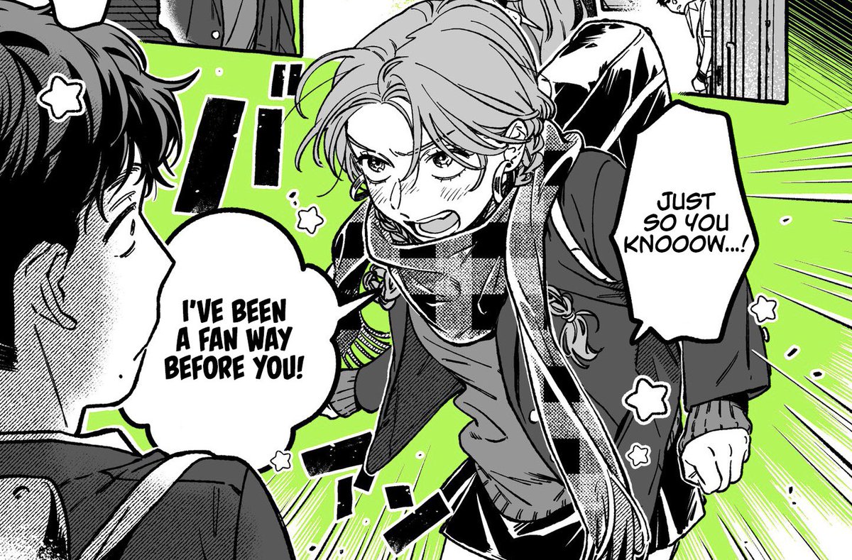 SoulMagicYS's tweet photo. “The Guy She Was Interested in Wasn't a Guy At All” continues to prove just how adorable our girls are🤓😚
Seeing how protective Aya is of HER Mitsuki is so funny to see, our girl getting jealous when anyone gets near her future wife😅
#yuri #yurimanga #TeamMitsuki #TeamAya https://t.co/eOmTqX4Vnq