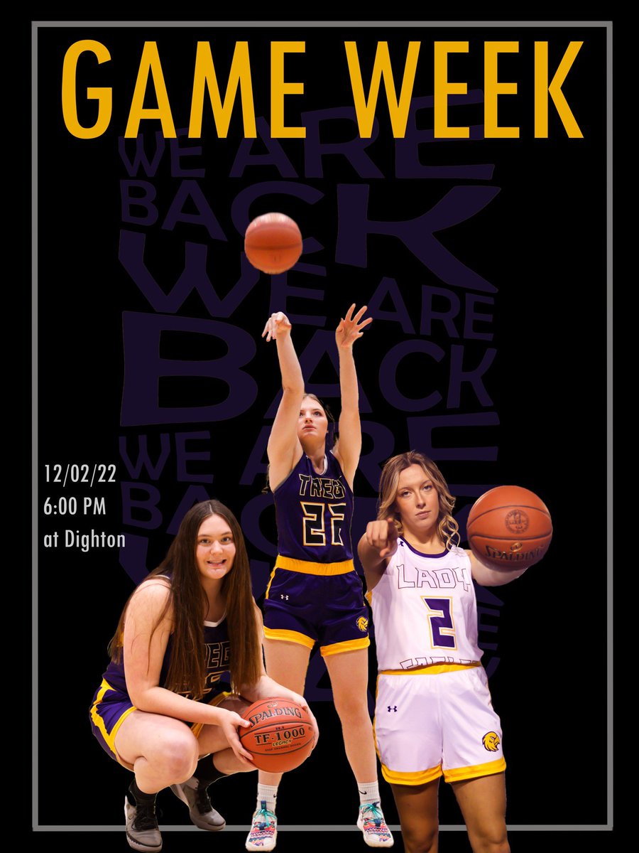 It’s game week!  Come check us out Friday night in Dighton as we kick off the 2022-23 season.