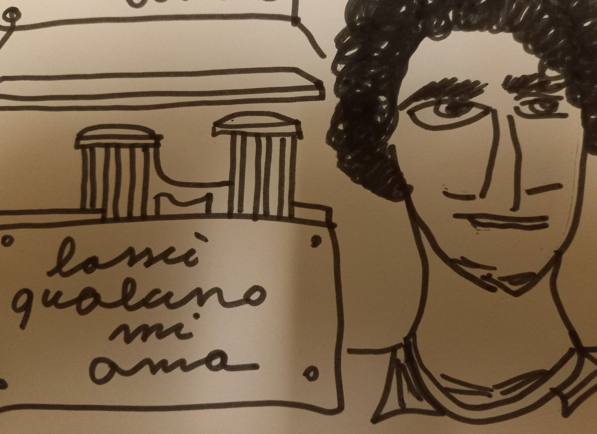 fabrizioandreol's tweet photo. "lassù  qualcuno mi ama"
Mario Martone per Massimo Troisi, 19 Febbraio 2023, 70 anni. https://t.co/UIGYP3QLFl