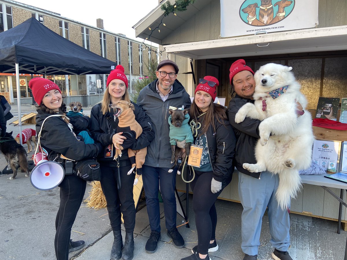 morricemike's tweet photo. I was so glad to be home this weekend! 

Some highlights: @DTKitchener was alive with @dogfriendlykw’s Paw-liday Festival (including good folks like @kwsphumane), @facswaterloo held their ExtravARTganza @theFamilyCentre, and @ArtSPayWR hosted their Annual Show and Sale @44Gaukel! https://t.co/IyTQxGm2XL