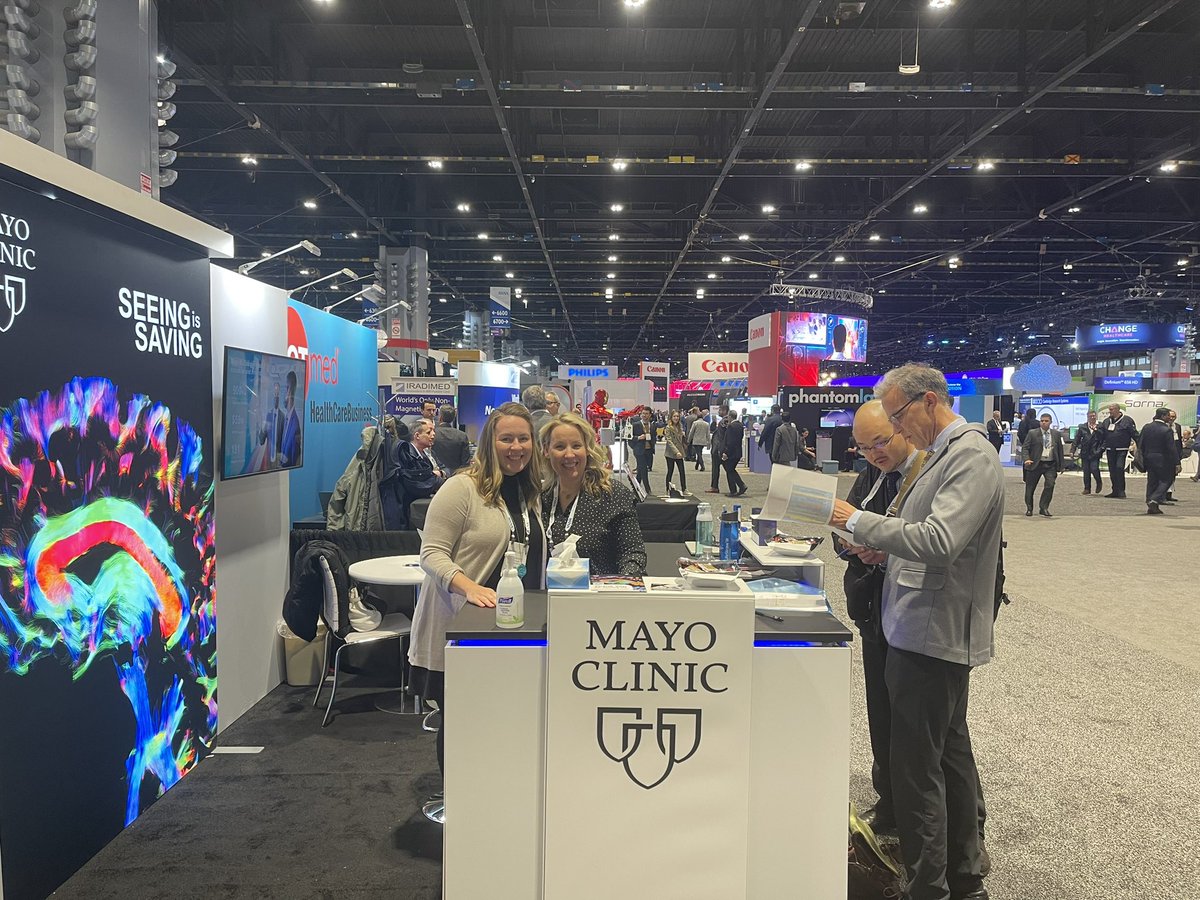 MayoRadiology's tweet photo. Visit us #RSNA2022 booth 6800 on the North side! @MarTarAnderson @Mayo_RadCME @MayoMN_RadRes #SeeingIsSaving https://t.co/WiPnpiBSjN