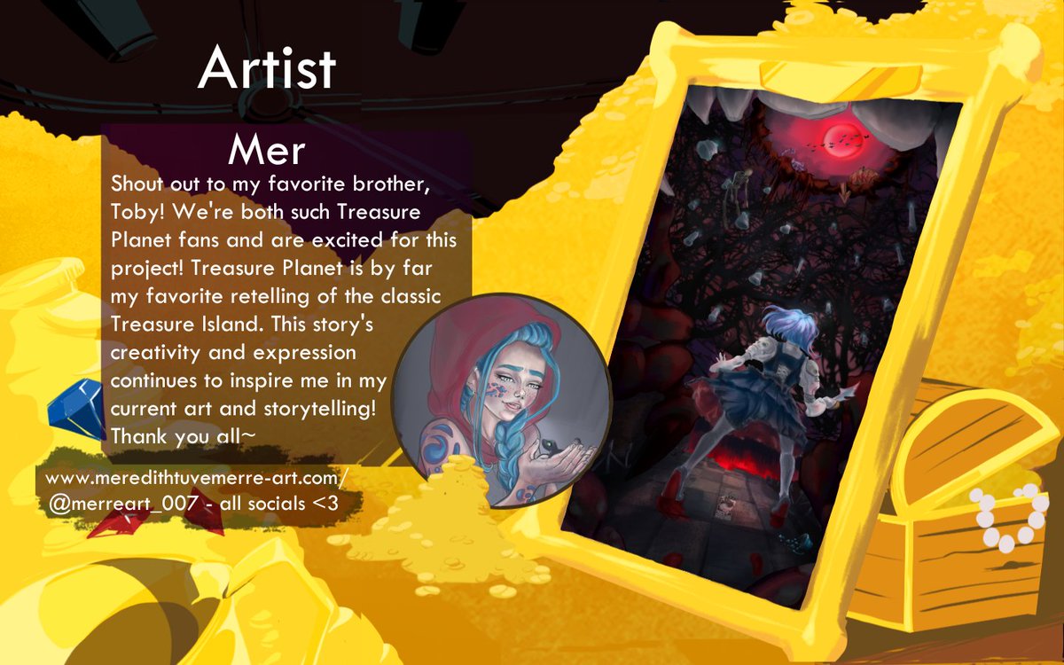 TreaPlanetZine's tweet photo. ARTIST SPOTLIGHT!
Interested in tarot? The you should definitely see this: there's an incredible major arcana deck over on @merreart_007 https://t.co/UKMF6ICrGi
