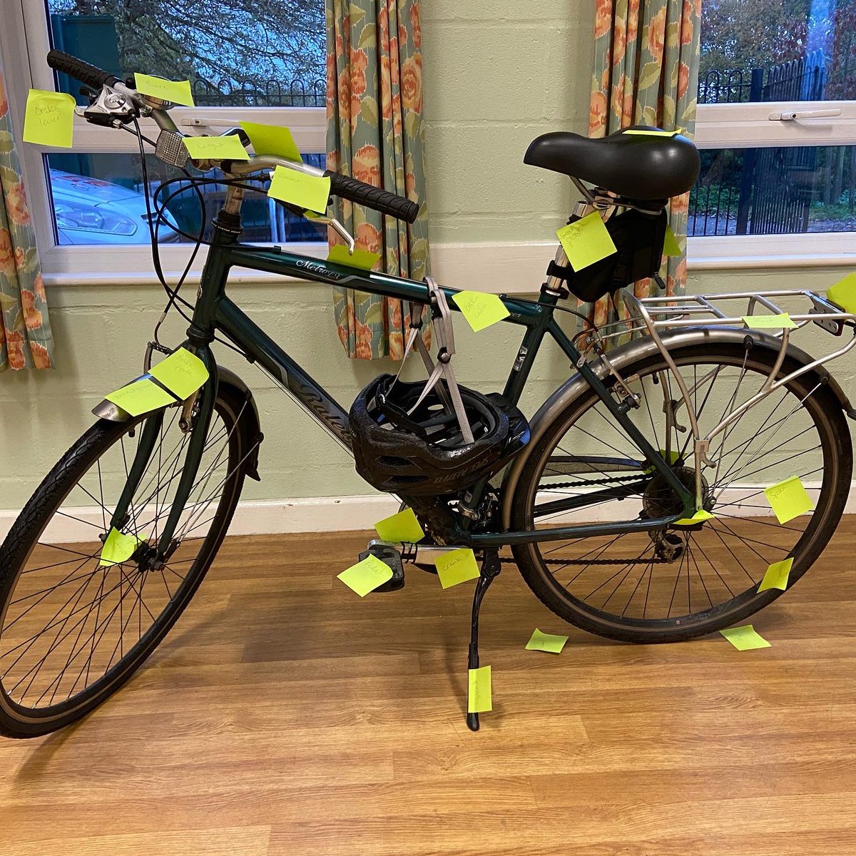 LittleRidersUK's tweet photo. This afternoon we held another Learn to Fix workshop at Eaton Park Community Centre in Norwich. 

The 3 hour workshop is designed for adults who would like to learn how to check that their bike/their families bikes are safe &amp; undertake minor repairs to keep them working well. https://t.co/mbr5tgLbXb