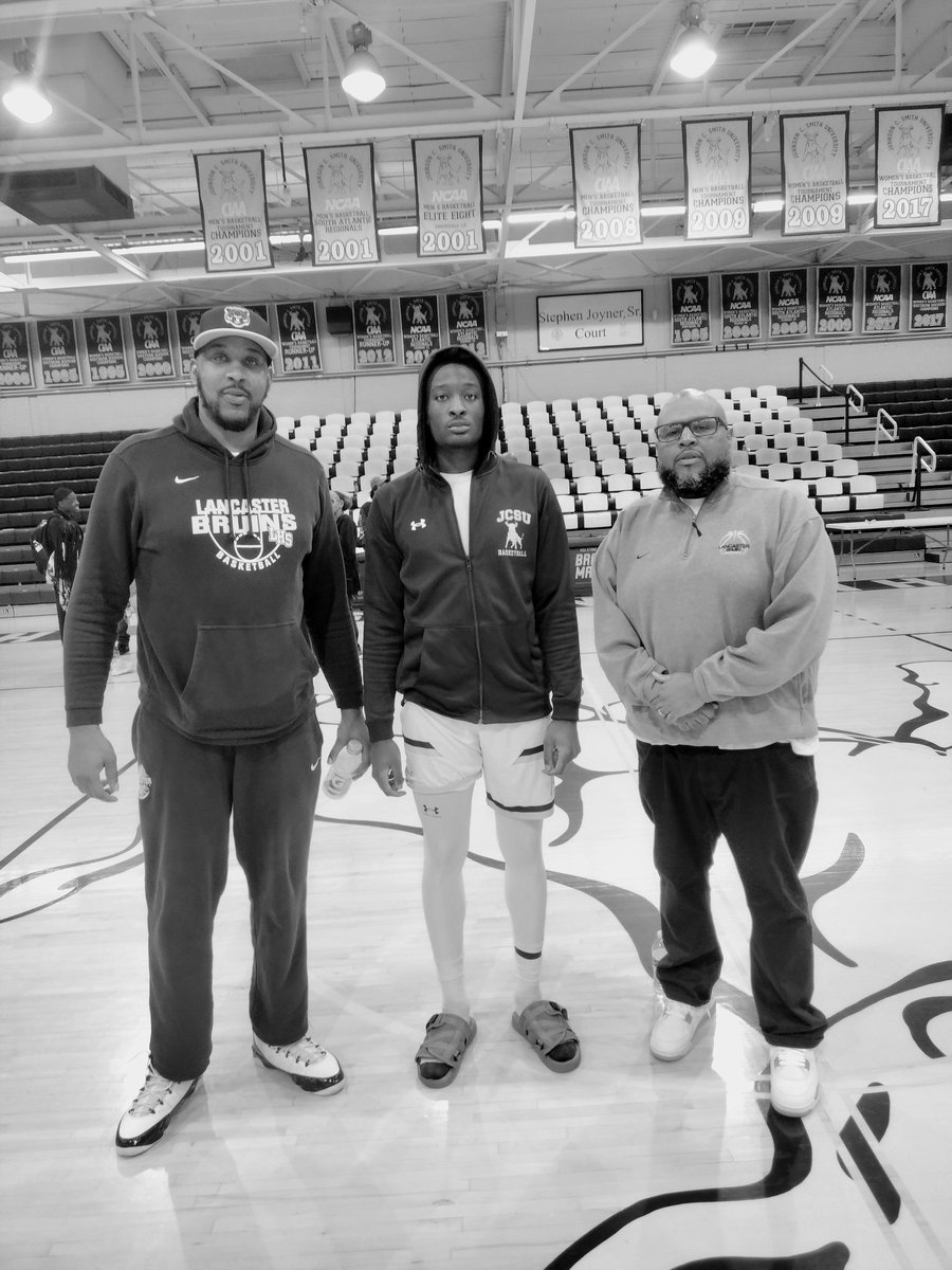 G/F CJ Ealy is now a student athlete at Johnson C Smith University!! Led with 19pts/7eb/3 assist and (2) t/o. He is battled tested, hard worker and Loves the game. A product of Lancaster Basketball, proud is an understatement!!
TRUSTANDBELIEVE
TRUSTTHEPROCESS