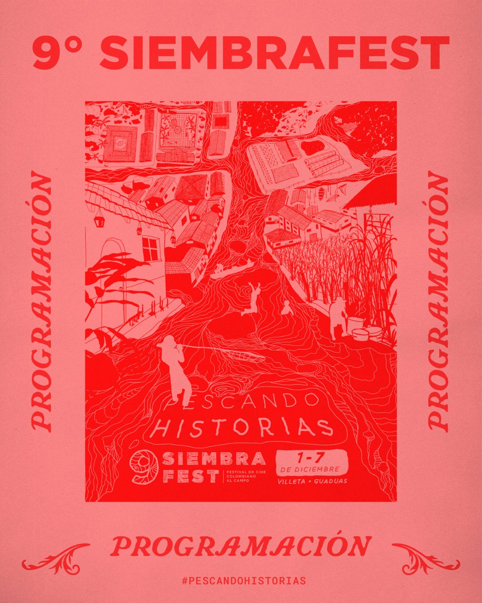 SiembraFest's tweet photo. Faltan sólo 5 días para iniciar la novena versión del SiembraFest. Conoce la programación y agéndate entre el 1 y 7 de diciembre, en los municipios de Villeta y Guaduas.
Disfrutemos del #CineAlCampo 
Conoce la programación completa en el siguiente enlace: https://t.co/22jYowrwtx https://t.co/sLRIEBJaJm