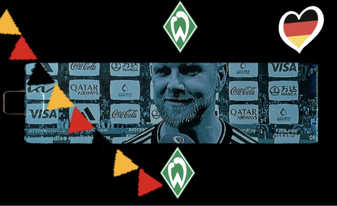 HSchrader67's tweet photo. Weißt Bescheid Hansi?
#GERESP #Werder https://t.co/R3RgBFnSUt