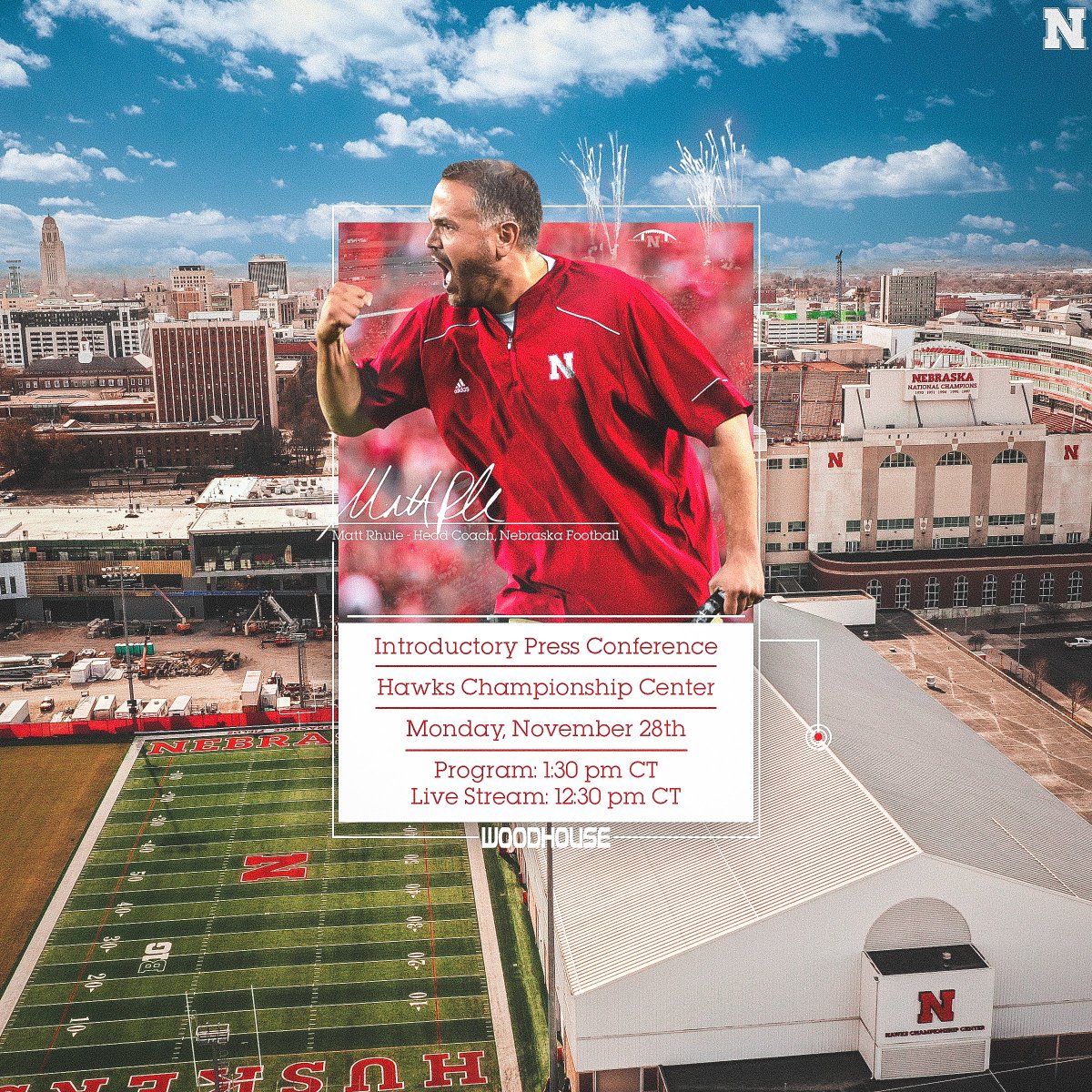 Nebraska Huskers on Twitter: "Big Day tomorrow for the Big Red. Tune