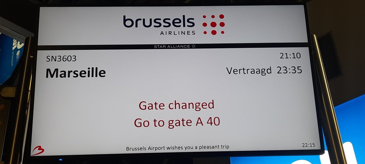 Unbelievable <a href="/BRUSSELSRBX/">Brussels Airlines</a> twice stranded at Brussels"airpot... same week. No info, no service...#joyoftravelling