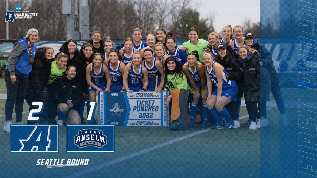 Mia Salah OT Winner sends Assumption to Seattle 

#LetsGoHounds #HoundNation #NE10EMBRACE #d2fh