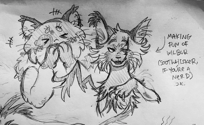 c!autotunetrio warrior cats doodles 