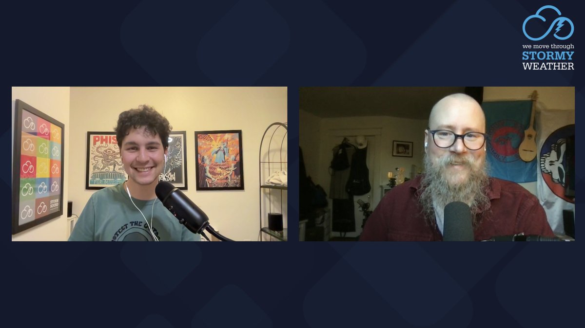 stormypodcast's tweet photo. A new episode of We Move Through Stormy Weather drops tomorrow! Listen as @rowj and I dive into two awesome versions of Stash and more! Get excited! #StormSound https://t.co/5if5ClLCVs