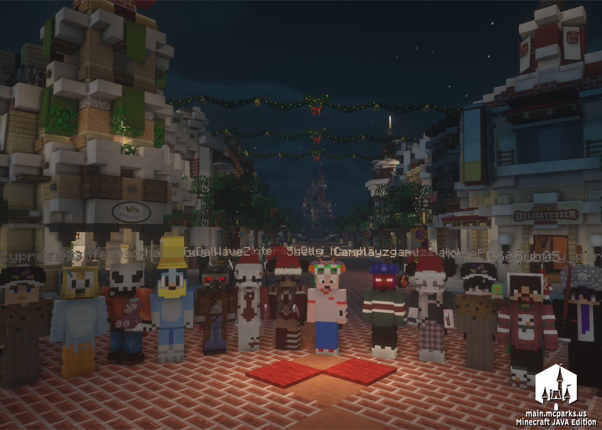 MCParksToday's tweet photo. Happy Holidays from @MinecraftParks DLP! 

-Brian

IP: https://t.co/461U1Osf5X https://t.co/U1EAYwkMix