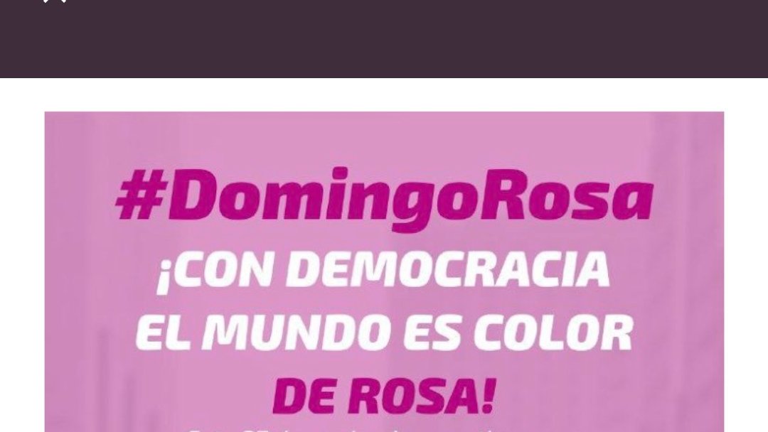 rossanafiorella's tweet photo. #DomingoRosa 
#SeguimosEnMarcha 
#ElINENoSeToca https://t.co/p2nt8fxIrR