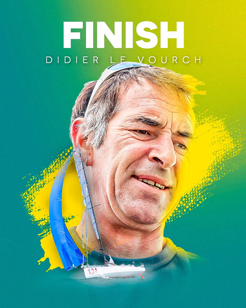 [(ARRIVAL <a href="/AssoClass40/">Association Class40</a> 🏁)]

<a href="/DidierLeVourch/">Didier Le Vourch Navigateur</a> / Vicitan, closes his #RDR2022 at the 23rd position of the ranking <a href="/AssoClass40/">Association Class40</a> after 18 days 7 hours 1mn and 35sec of racing! 👏