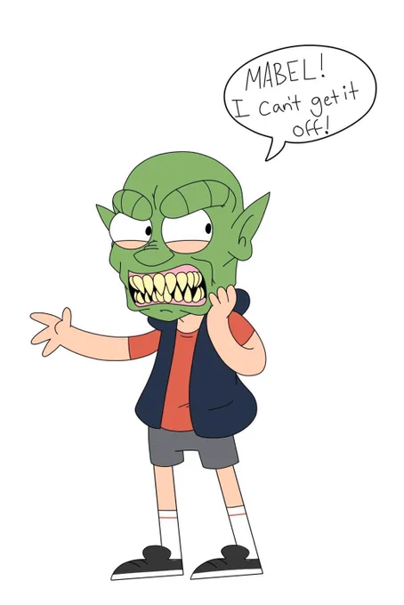 just remembered my ancient gravity falls x goosebumps crossover 