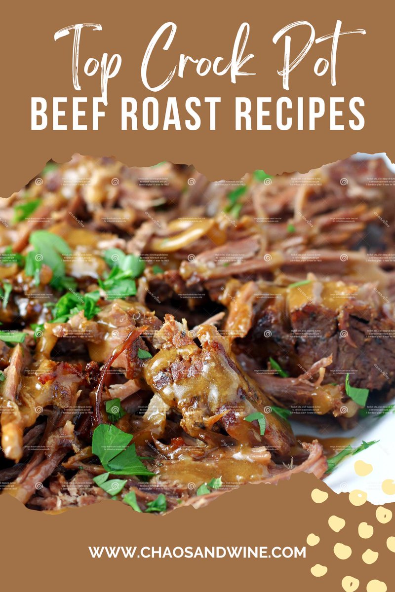 TheMoneyBlogNG's tweet image. Three Crock Pot Roast Recipes chaosandwine.com/top-crock-pot-…