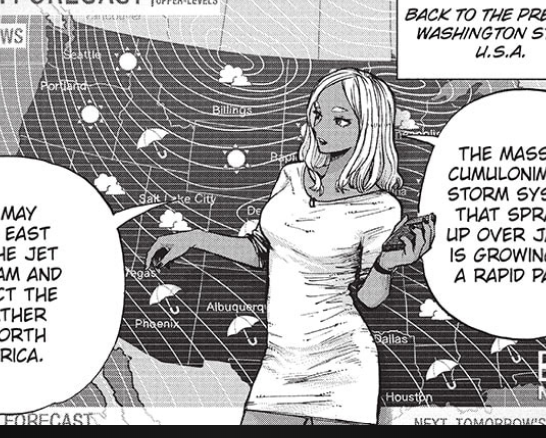 dammit Horikoshi, giving a nobody weather reporter such a design 🥵💦💦 