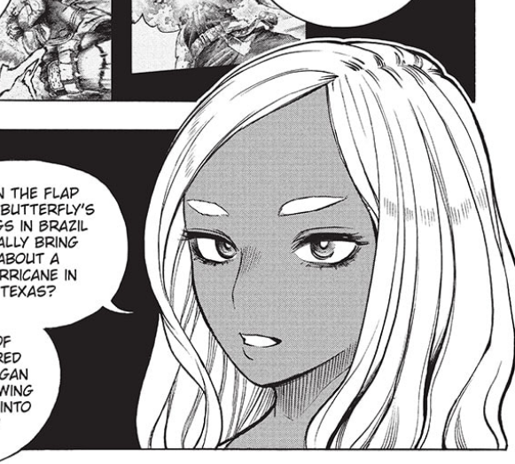dammit Horikoshi, giving a nobody weather reporter such a design 🥵💦💦 