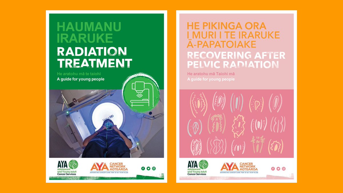 We are proud to release our two newest resources! Shout out to the Radiation Working Group chaired by Danielle Duff and our Consumer Advisory Group for all their great work behind these 

You can find these on our website 👇ayacancernetwork.org.nz/our-resouces/

#radiationtreatment #ayacancer