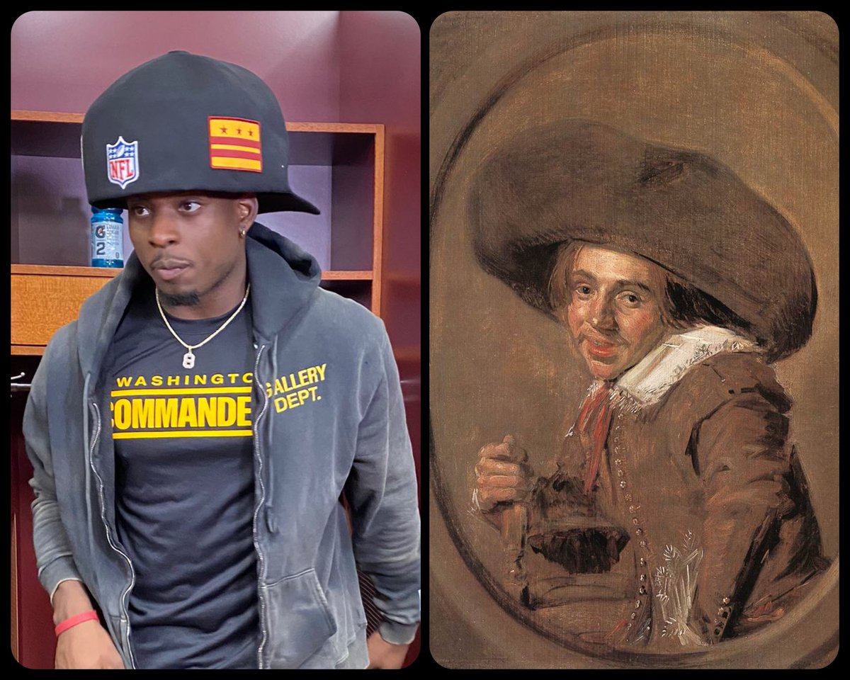 ArtButSports's tweet photo. Young Man in a Large Hat, by Frans Hal, 1628-30, 📸 via @Sam4TR https://t.co/YtL7RCJ0tA