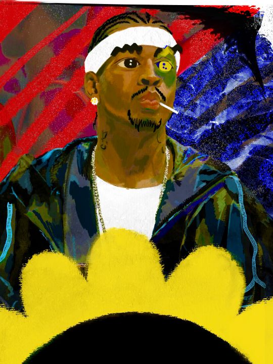 weareodbt's tweet photo. Featured Art of the Day: "A.I". Buy it at: https://t.co/yIXjdIuPxt https://t.co/w5TTNZskJo