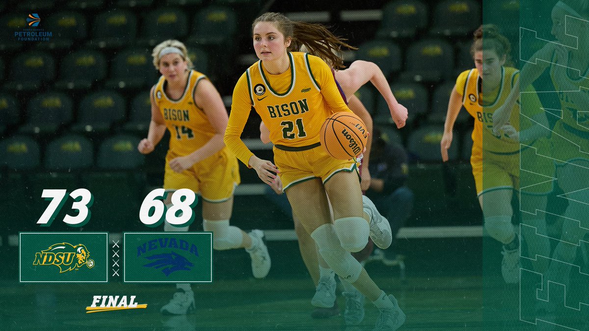 Going home with the win! 🤘

#GoBison