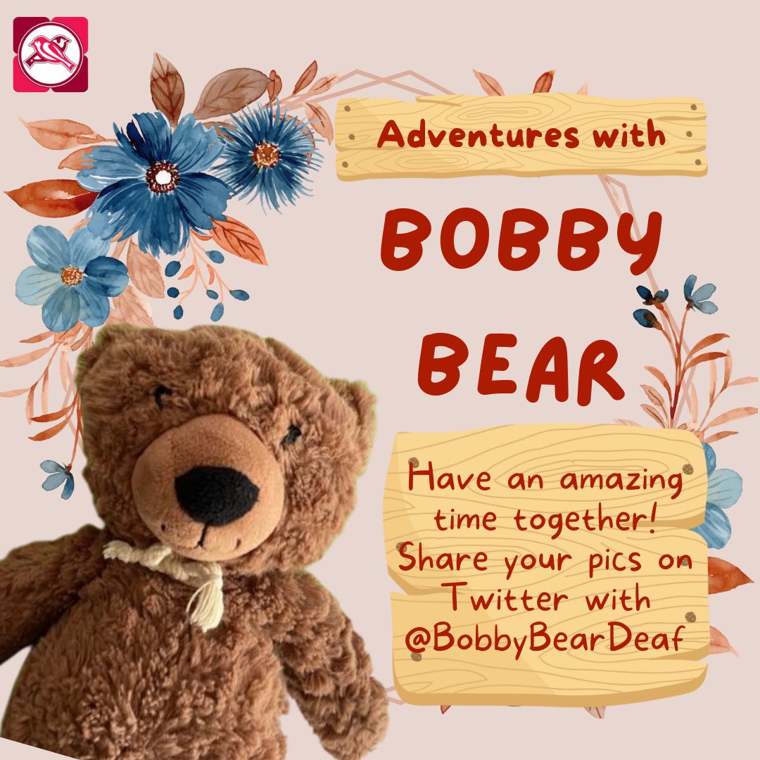 BobbyBearDeaf's tweet photo. Have a new cover for my diary. Excited to spend time with my Deaf friends and their families next weekend! #Deaf @PercyShurmerAET   (@MrsFuery loves @canva) #ComingSoon https://t.co/KmEWSekRpf