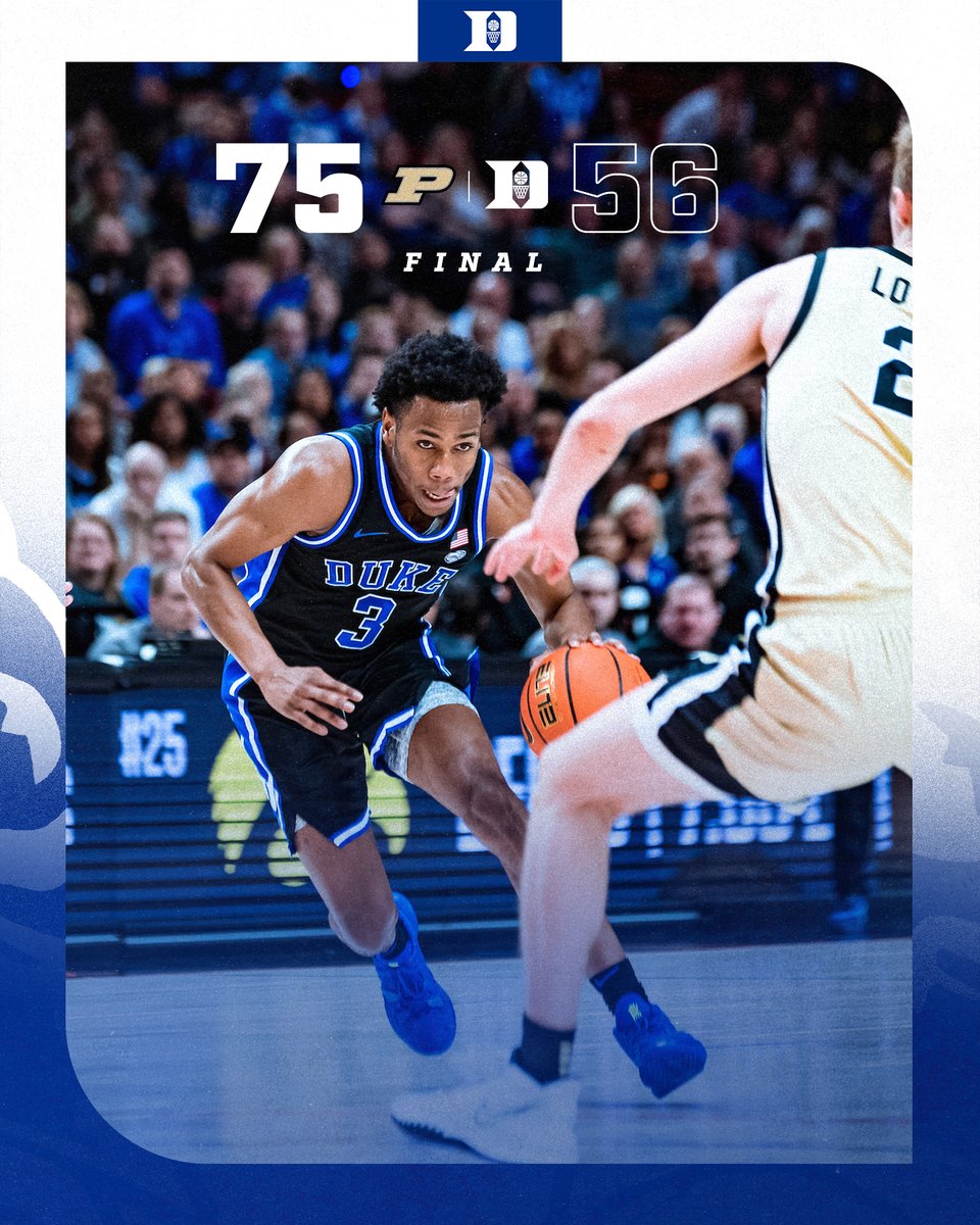 DukeMBB's tweet image. Final from Portland
