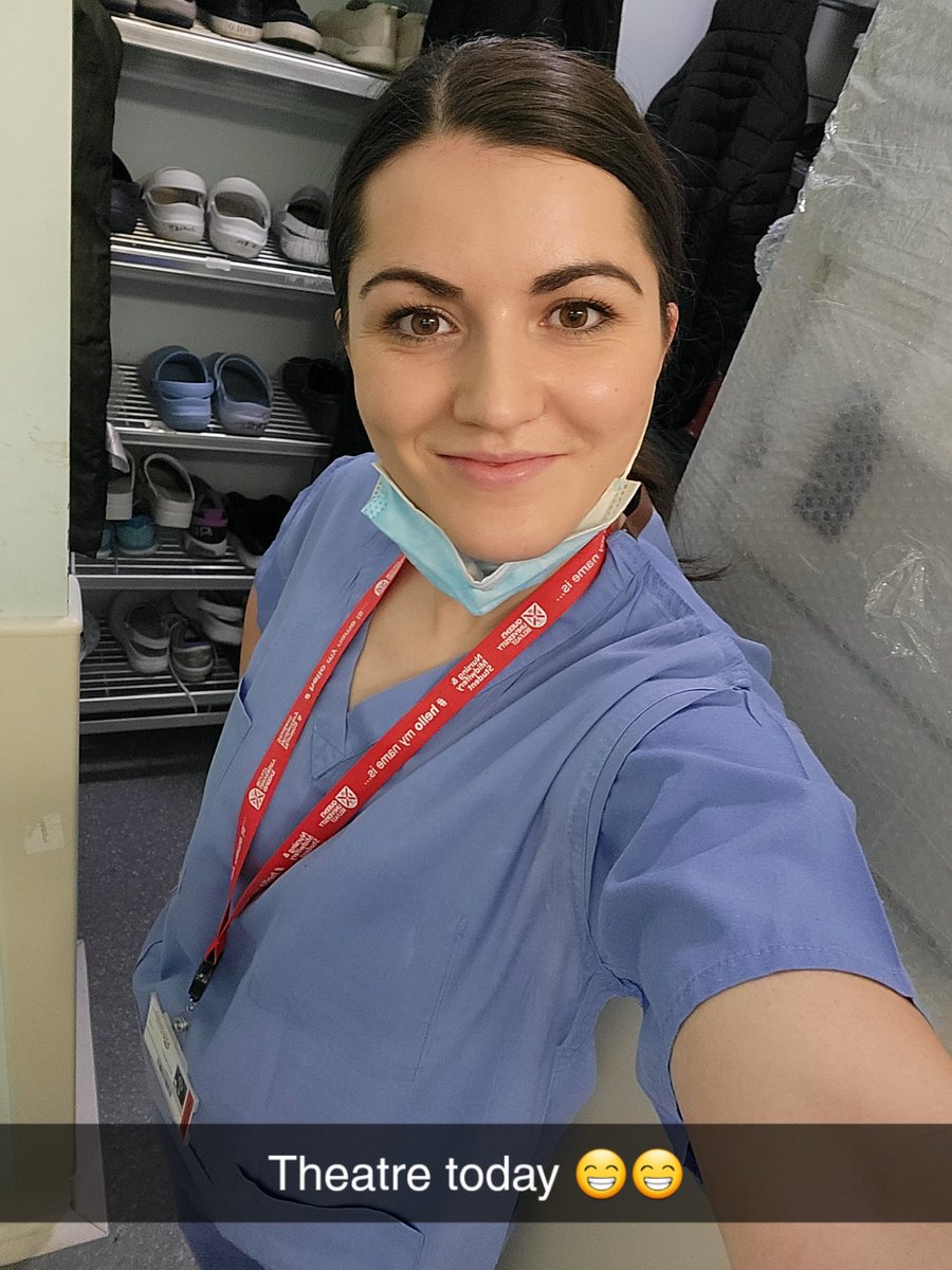 AshleeDunseath's tweet photo. Can't believe that's 5 weeks done in my first ever placement!! Loved being on a surgical ward. I have gained so many new skills, met amazing nurses, patients. The real highlight was getting to experience a procedure in Theatre! #studentnurse #firstplacement @QUBSONM @NFM1121EBN https://t.co/qzGbpWiB0g
