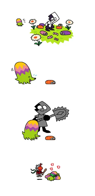 filled with fun#vivapinata#comic#mossworm 