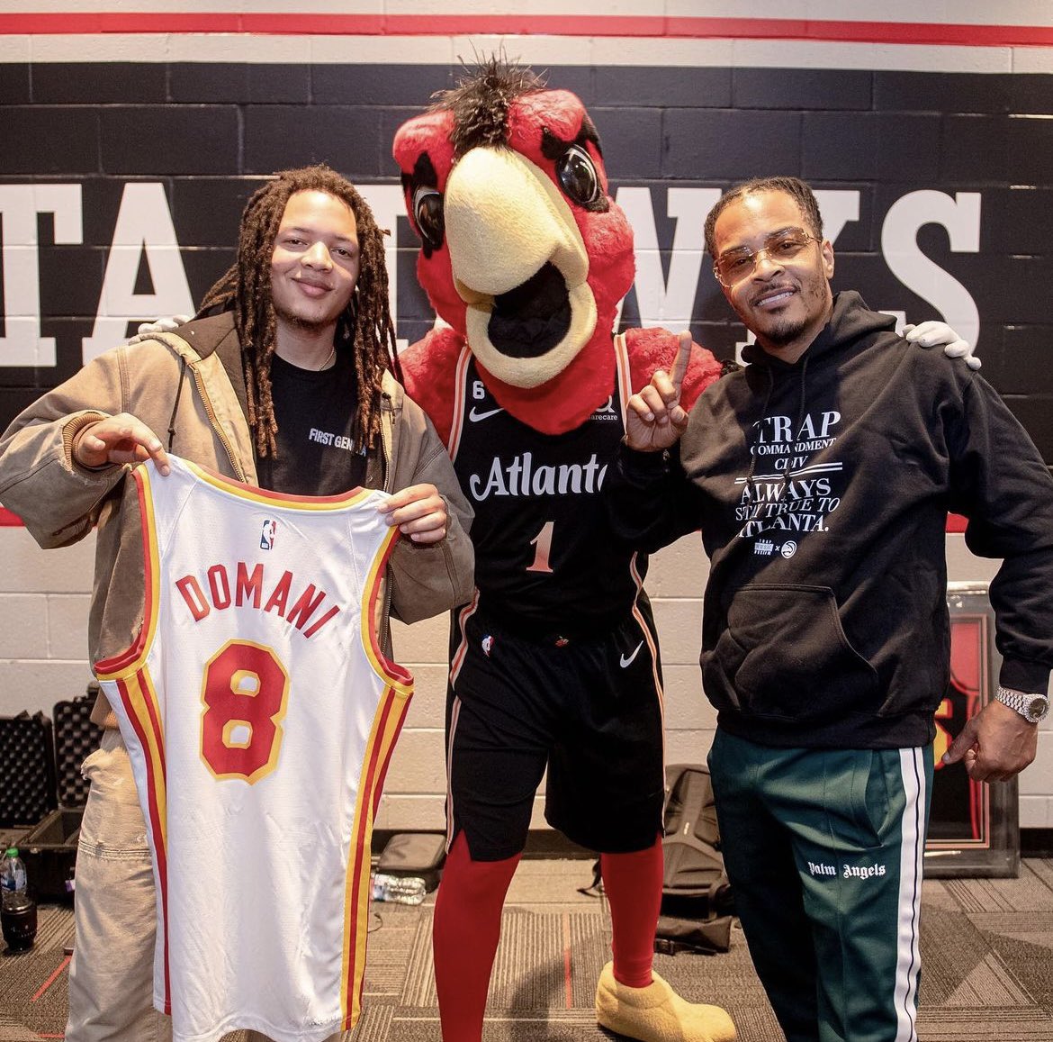 Tip's tweet image. true to the city @ATLHawks 🔥