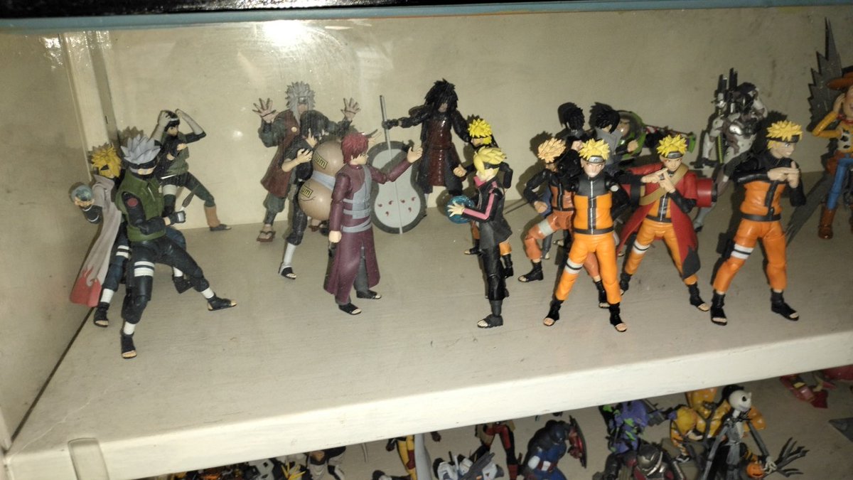 Creo que de este ángulo se ven todos #coleccion #SHFiguarts #NarutoShippuden #SHFiguartsnaruto #SHFnaruto #NARUTOなりきりさんと繋がりたい #narutoUzumaki #Naruto20Th #narutocoleccion #bandai