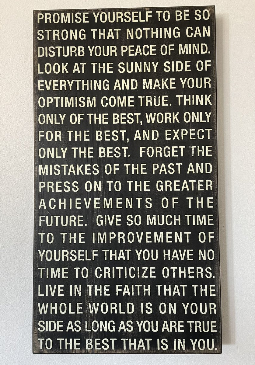 marilynhuertART's tweet photo. My brother and sister-n-love sent this to me 16 years ago, and it still hangs in my home today. I’m not sure who wrote it but it speaks to my heart, represents who I am, and  a great reminder for everyone! https://t.co/DWIuWVKwpS