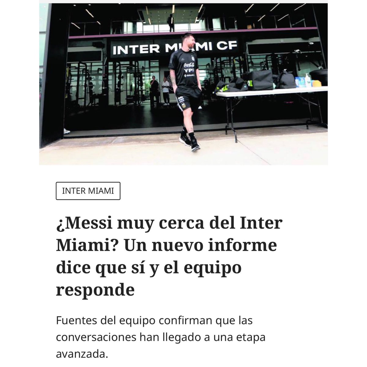 LaLibertadDig's tweet photo. Messi para el Inter de Miami https://t.co/O330VxpLL1