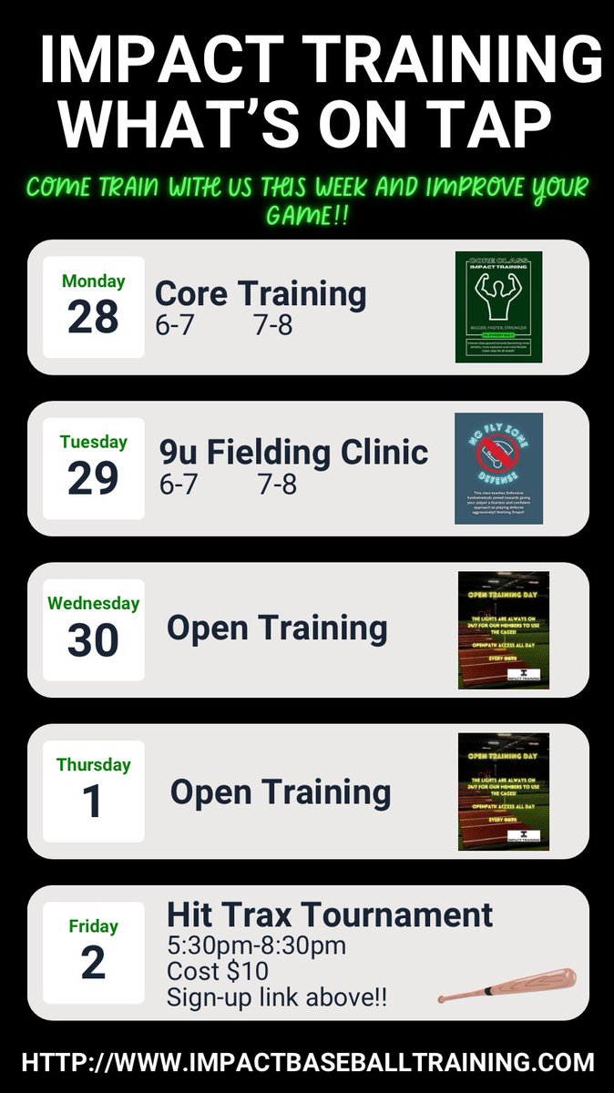 Impact Training tweet media