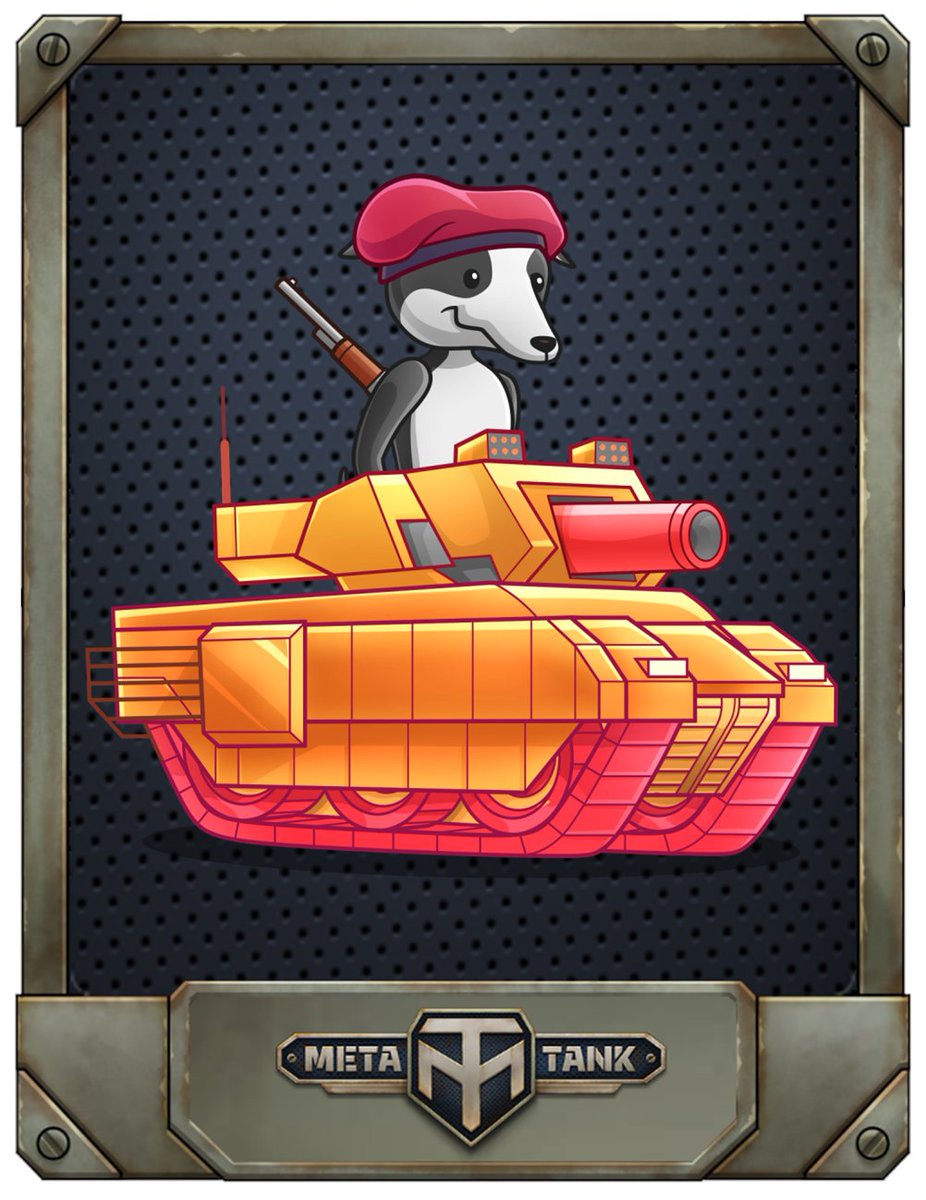 MetaTankProject's tweet photo. Day 150 of showcasing our playable Troop NFTs 🎉

Fact: In WW2, metal poles were fitted at the front to stop sharp piano wires decapitating people on moving vehicles. 

#MetaTank #NFT #BSC #GameFi #Axie $SHIB $DOGE $BNB $DRIP $XEN $HORDE $SOL https://t.co/Lc9DjUBGSb