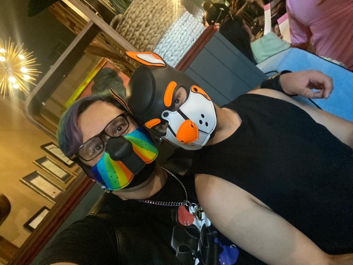 OscaPup's tweet photo. Pre snaps from our Pride Parade march 😁
-
-
-
#gaypup #pupgear #puphood #gaypuppy #gaykink #gayfetish #gaybdsm #humanpup #kink #fetish #puppypride #puppyplaycommunity #tuftsquad https://t.co/XBgLFIZeZe