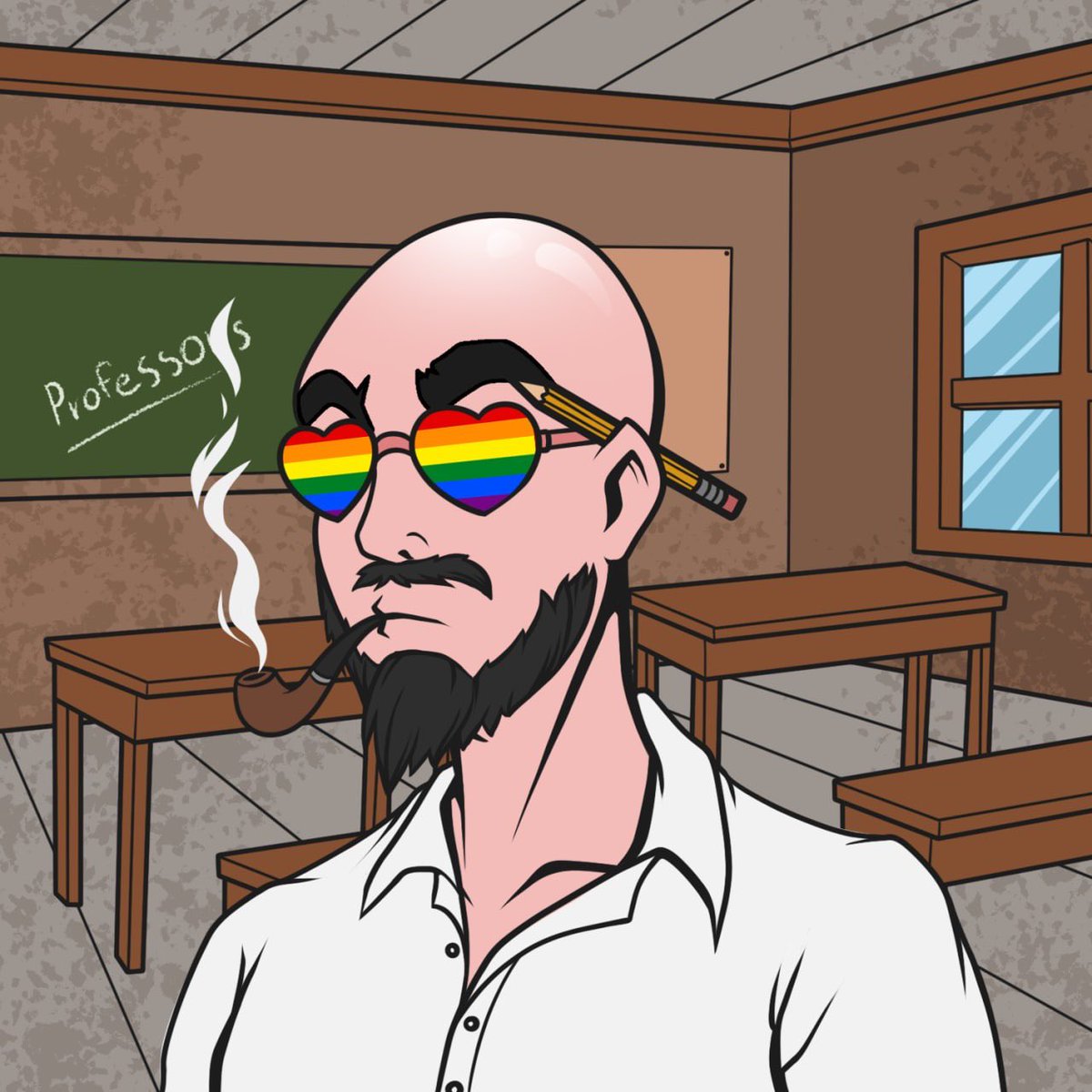 Professors | Minting now! tweet media