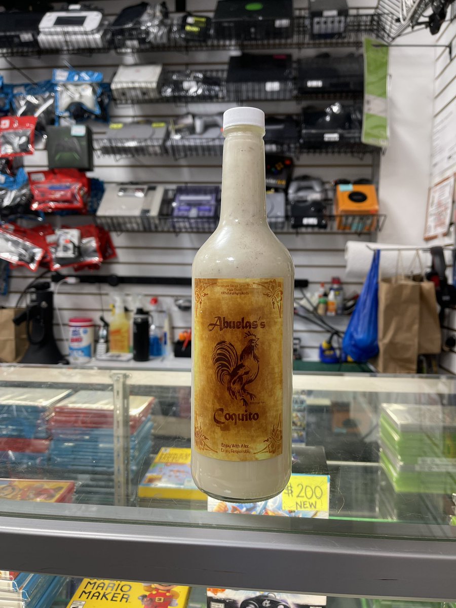 Just in time for the holidays. Thank you <a href="/bxbennyg1/">BxbennyG1 Gaming</a> for the #abuelascoquito . #coquito #holidays place your order now. Delivery available.