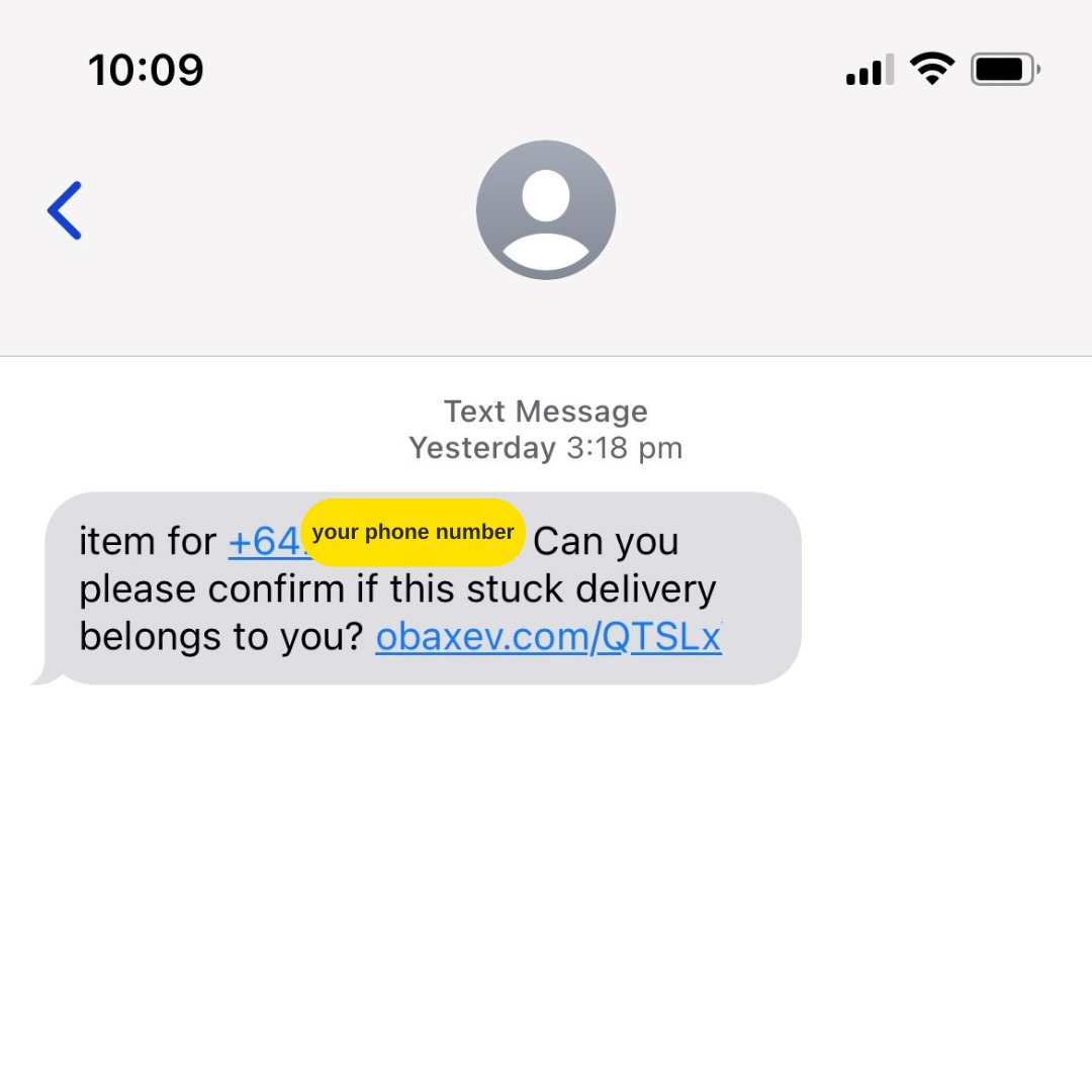 Video Forensics on Twitter "RT CERTNZ SCAM ALERT We’re seeing an influx of text scams asking