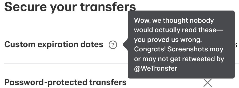 itsadamismail's tweet photo. Caught you, @WeTransfer 🥴 https://t.co/hjI1Fj5acu