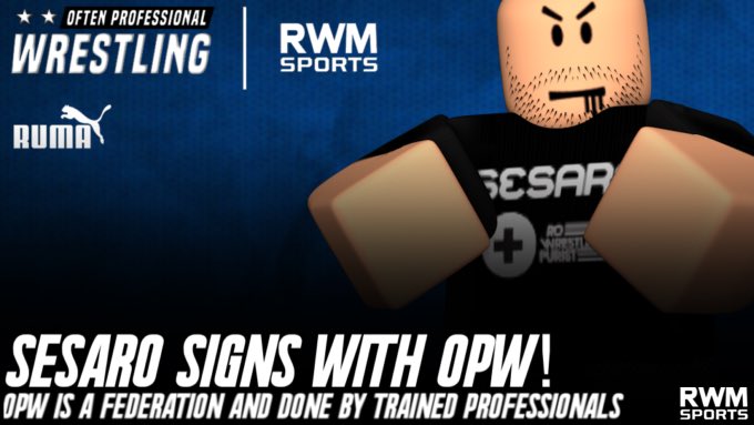 OPWWrestling's tweet photo. OPW’s Signee Wave 1
OPW Signs The Following Superstars and Will show their talent tomorrow at Catalyst Live.
#Sesaro
#DaniaBella
#StrifeAndroid
#DWPunk https://t.co/FuEO8Wv0Rs
