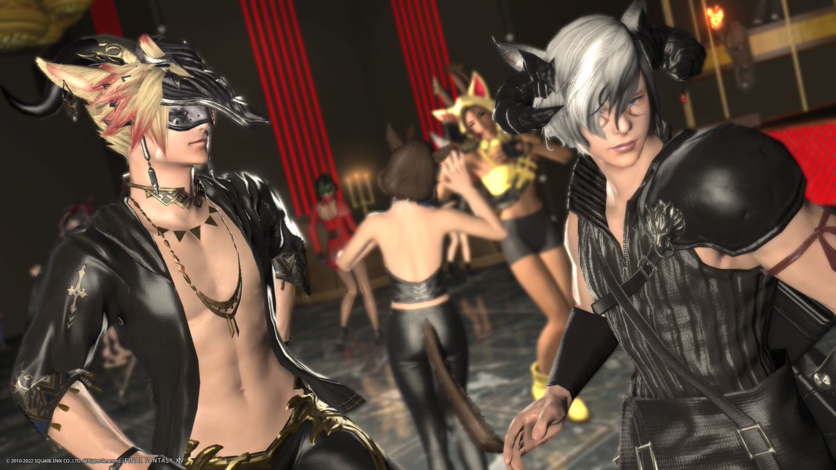 ShinjiMiqo's tweet photo. At the Devils Ambrosia with @talo_cyrcuvas #vanilla #notools #FFXIVScreenshots #PS5Share, #FINALFANTASYXIVOnline https://t.co/WvKrzuYoLf
