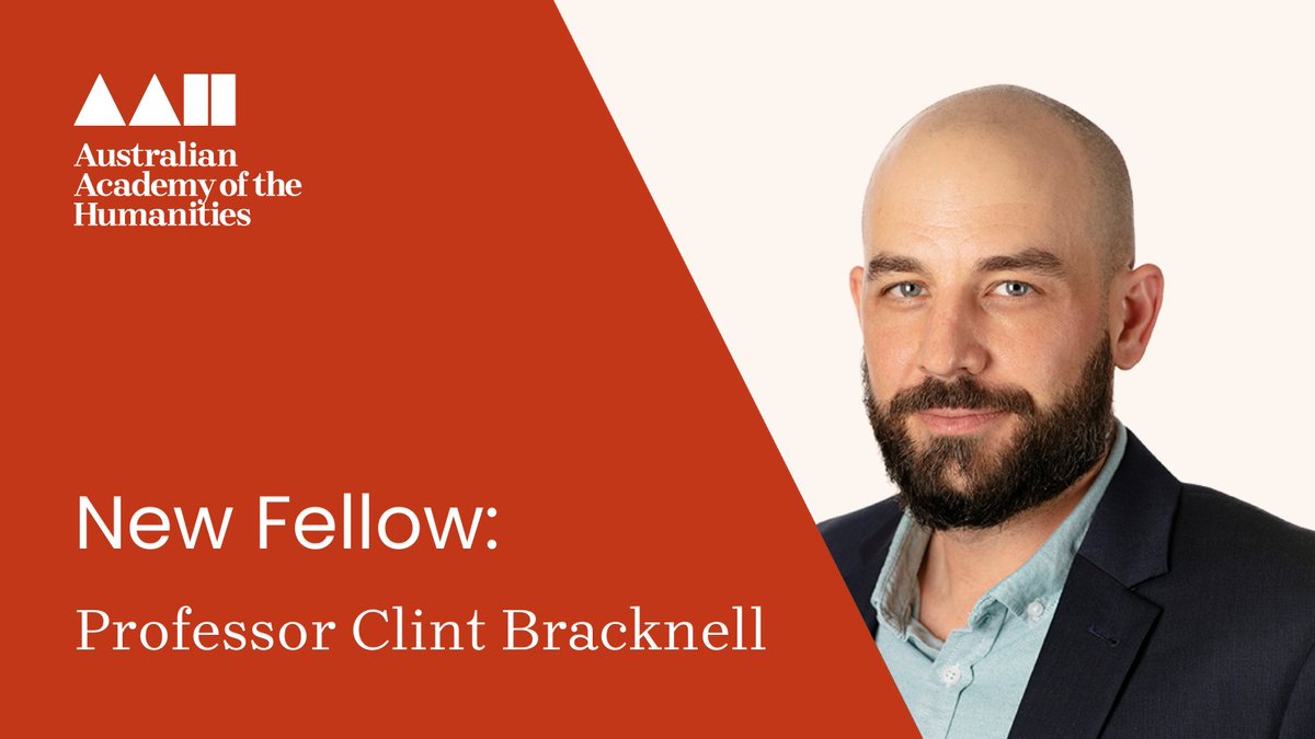 🙌🏽 Congrats to Professor Clint Bracknell from @UQ_News. @clintbracknell is an award-winning Noongar researcher and composer working at the forefront of Indigenous music and the revitalisation of Indigenous languages. 👀 all our new Fellows: bit.ly/2022NewFellows #AAHFellow