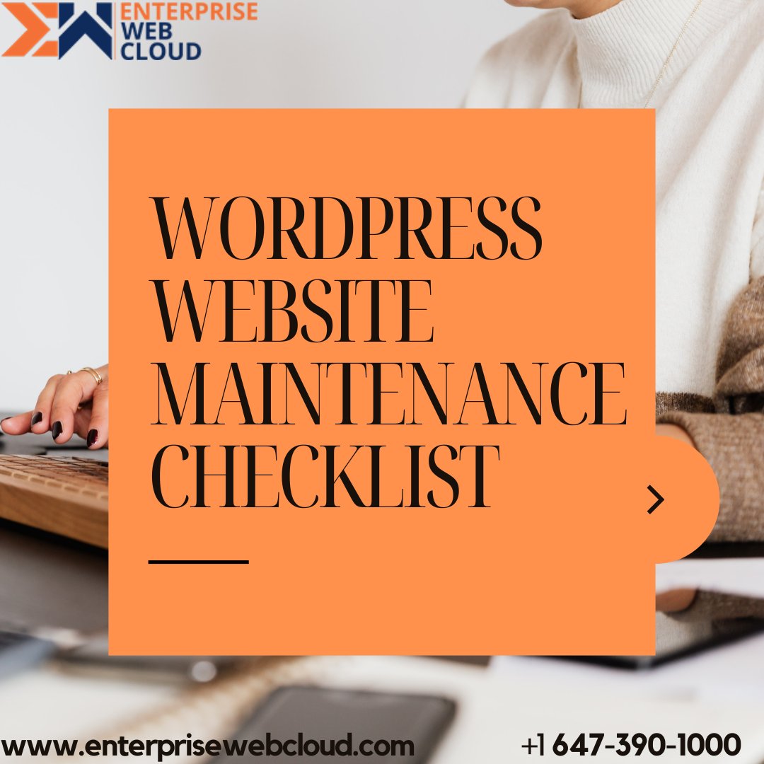 EnterpriseWebCd's tweet photo. Monthly reminder for WordPress website maintenance checklist.
#webdesign #designs #websites #graphicdesign #webdevelopment #webdesigner #marketingtips #digitalmarketing #websitedesign #webdeveloper #ux #css #businesses #enterprisewebcloud https://t.co/9NUFkp1rOJ