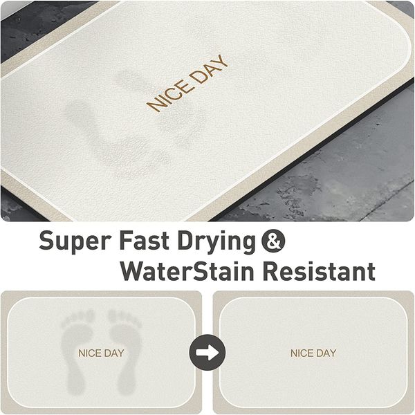 LevaoCo's tweet image. This Is The Best Answer for "Why Choose Diatomaceous Bath Mat"😀😁
#bathmat #doormat #absorbentmat