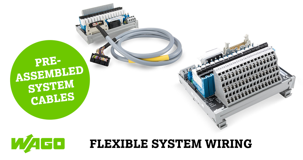 WAGOSingapore's tweet image. Many manufacturers&apos; #ControlSystems can be wired quickly with #WAGO #SystemCables. WAGO #SystemWiring supports you with quick installation, assembly &amp;amp; maintenance. Choose the right #interface, whether #RJ45, RS-232 or other universal connection components. ow.ly/vjQA50LOsLA