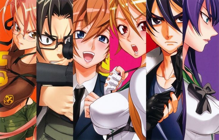 Vil7Roberto's tweet photo. Lo que faltó por animar en Highschool of the Dead 😢😭 #anime https://t.co/H1RoPxjuvJ