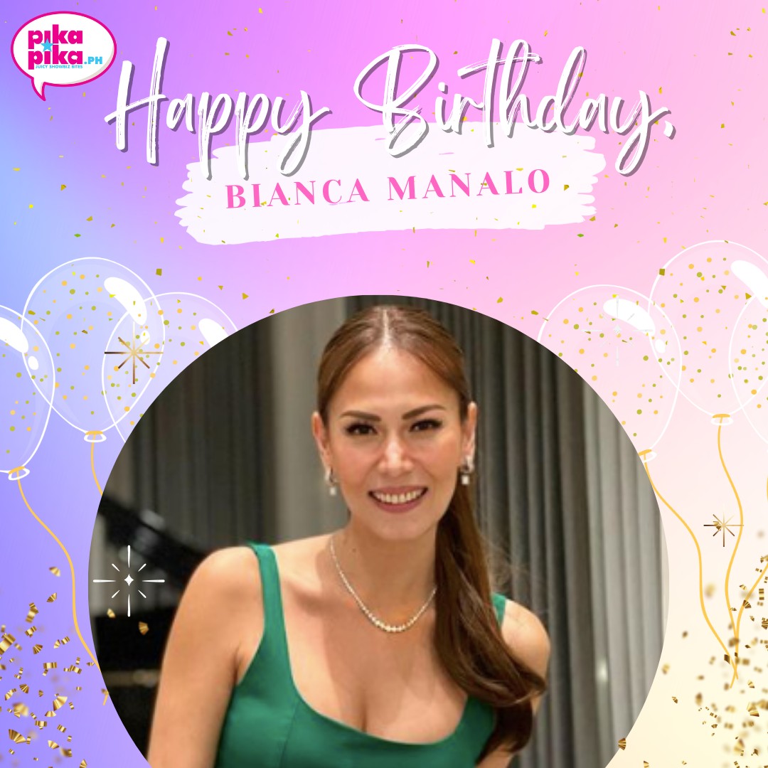 Happy birthday, Bianca Manalo! May your special day be filled with love and cheers.    