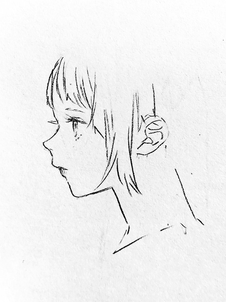 A little during lunch break_✍Drawing 
